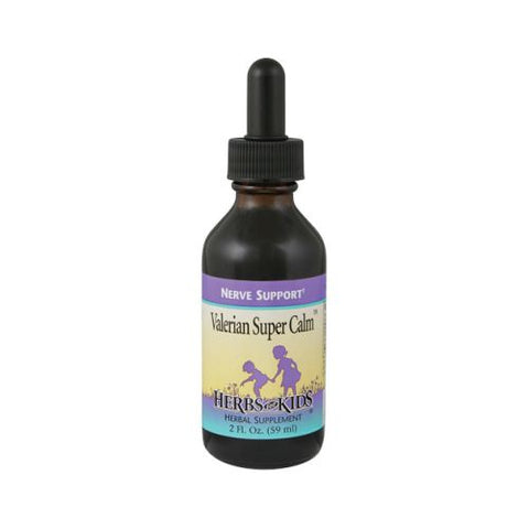 Herbs For Kids, Valerian Super Calm Alcohol-Free, 2 Fl Oz