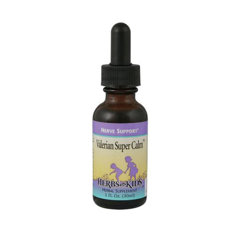 Herbs For Kids, Valerian Super Calm Alcohol-Free, 1 Fl Oz