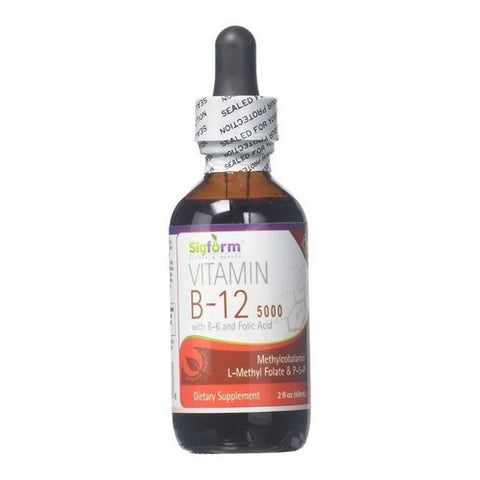 Sigform, Vitamin B12, 5000 mcg, 2 Oz