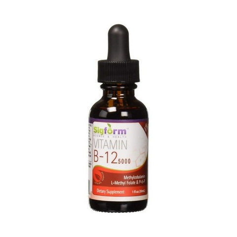 Sigform, Vitamin B12, 5000 mcg, 1 Oz