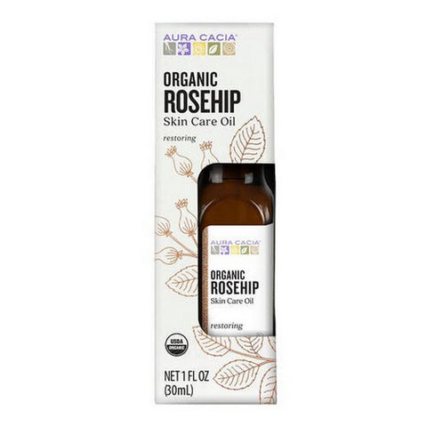 Aura Cacia, Organic Rosehip Oil, 1 Oz