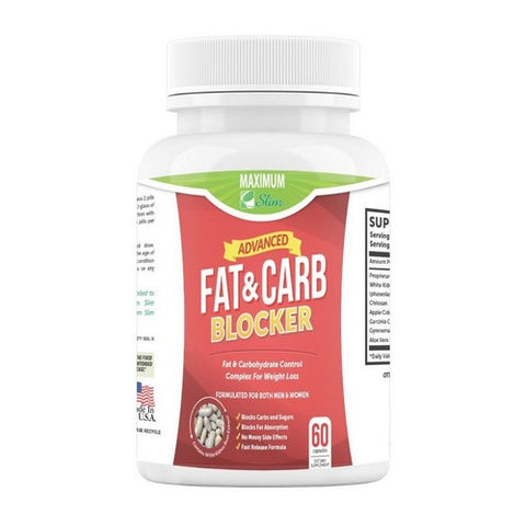 Maximum Slim, Fat and Carb Blocker, 60 Caps