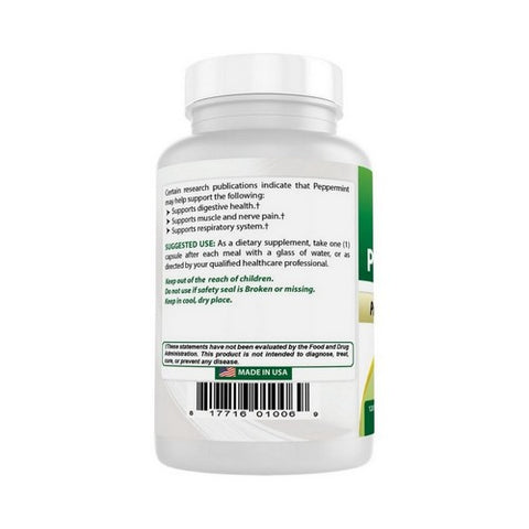 Best Naturals, Peppermint Oil, 250 mg, 120 Caps