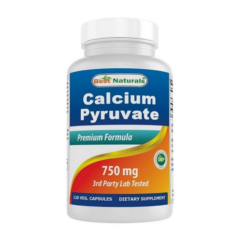 Best Naturals, Calcium Pyruvate, 750 mg, 120 Caps