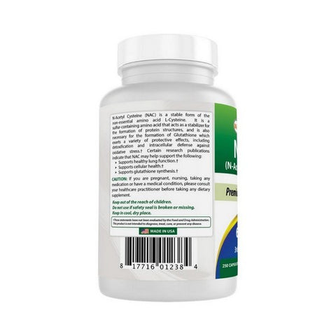 Best Naturals, NAC, 600 mg, 250 Caps