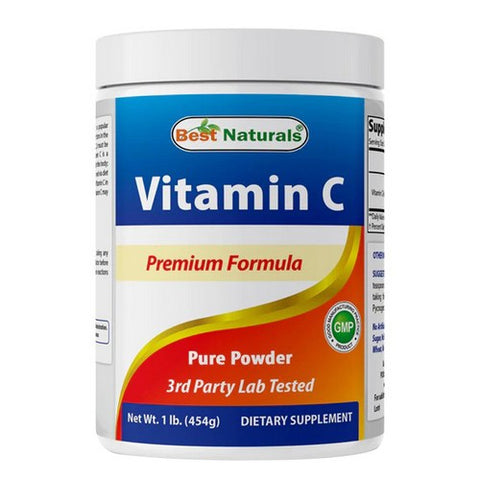 Best Naturals, Vitamin C Powder with Ascorbic Acid, 1 lb