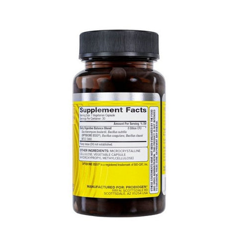 Probiogen, Daily Digestive Balance, 30 Caps