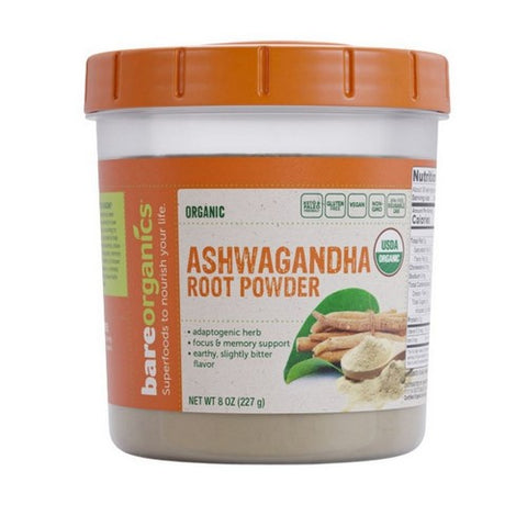 Bare Organics, Ashwagandha Root, 8 Oz