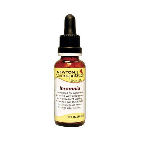 Newton Homeopathics, Insomnia, 1 Oz