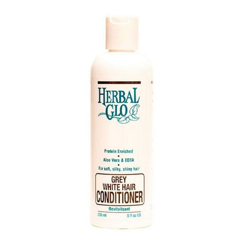 Herbal Glo, Grey - White Hair Conditioner, 8.5 Oz