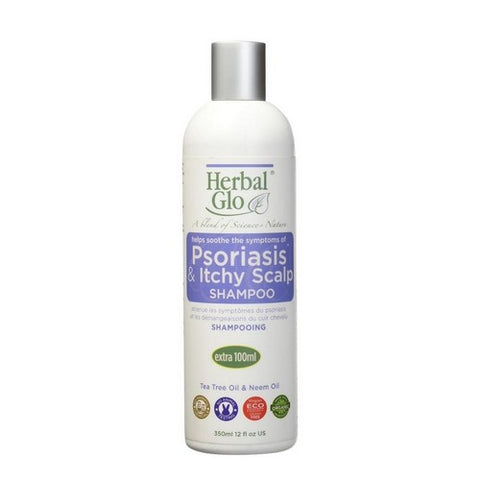 Herbal Glo, Psoriasis & Itchy Scalp Shampoo, 12 Oz