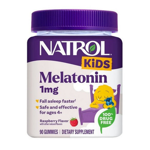 Natrol, Kids Melatonin, 1 mg, Berry 90 Count