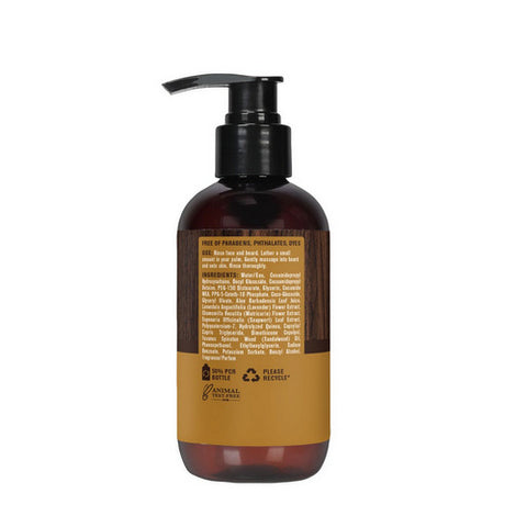 Every Man Jack, Beard + Face Wash Sandalwood, 6.7 Oz