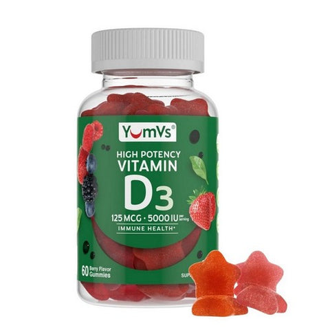 Yum-V's, Vitamin D, 5000 IU, 60 Chewables