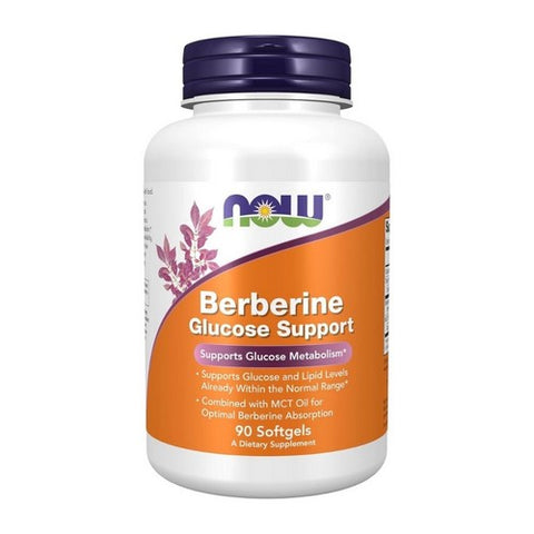 Now Foods, Berberine Glucose Support, 90 Softgels