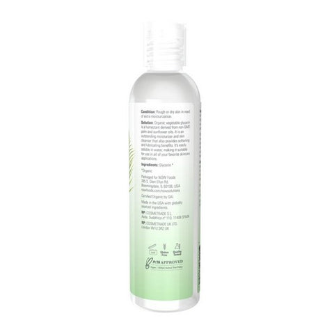 Now Foods, Organic Vegetable Glycerin, 8 Oz