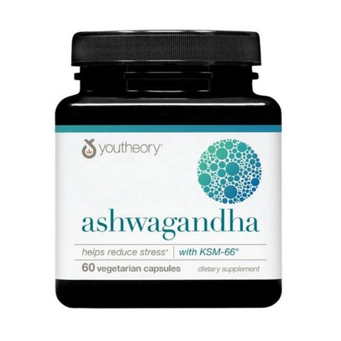 Youtheory, Ashwagandha, 60 Count