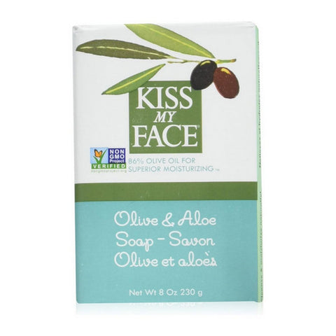 Kiss My Face, Bar Soap Olive & Aloe, 8 Oz