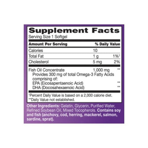 21st Century, 21st Century Fish Oil, 120 Caps