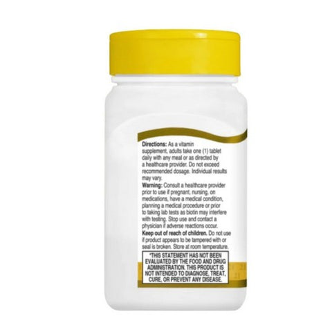 21st Century, Biotin, 800 mcg, 110 Tabs