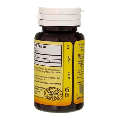 Nature's Blend, Nature's Blend Cranberry Concentrate Softgels, 500 mg, Count of 1