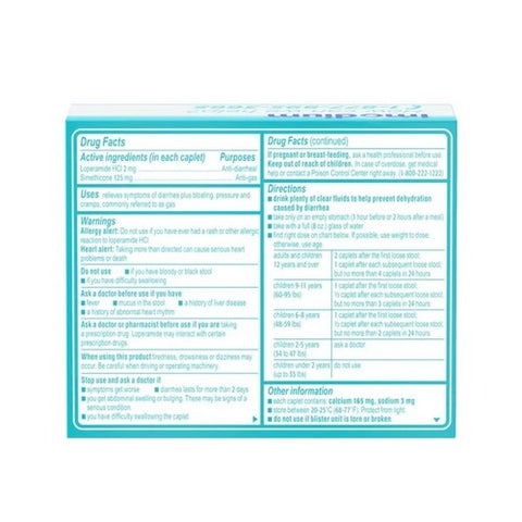 Imodium, Multi-Symptom Relief Caplets, 18 Tabs