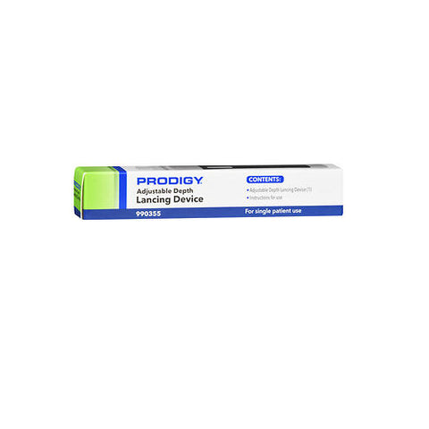 Prodigy, Lancing Device With Adjustable Depth, 1 Each