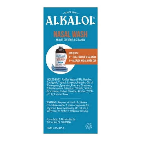 Alkalol, Nasal Wash Kit, 16 Oz