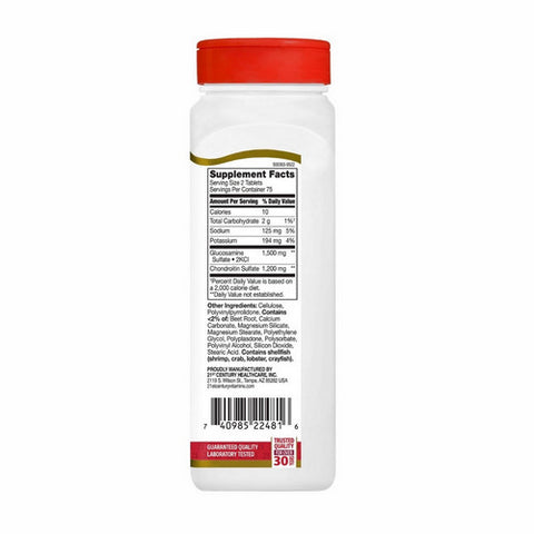 21st Century, Glucosamine Chondroitin Triple Strength, 150 Tabs