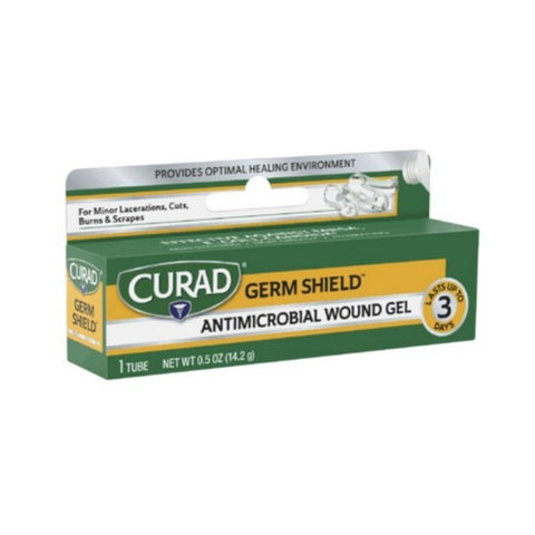 Curad, Germ Shield Antimicrobial Wound Gel, 0.5 Oz