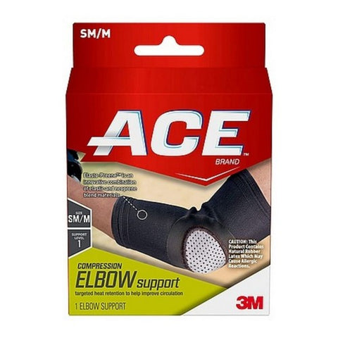 Ace, Compression Elbow Support, SM/M Level 1, 1 Each