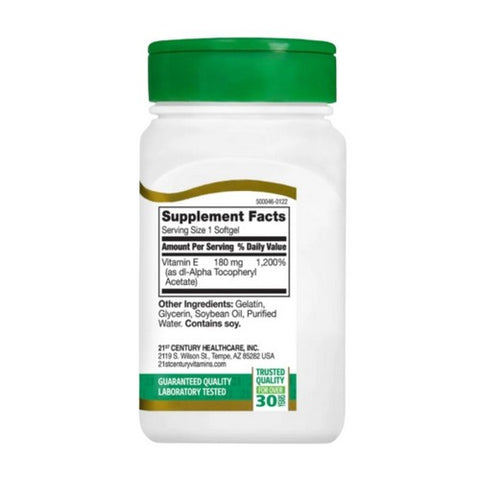21st Century, E-400, 110 Softgels