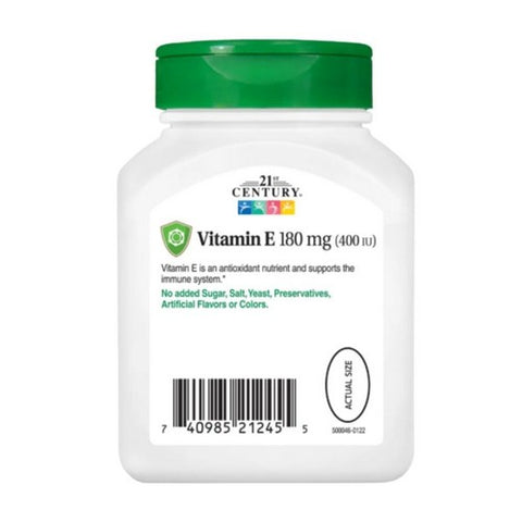 21st Century, E-400, 110 Softgels