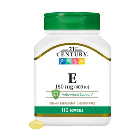 21st Century, E-400, 110 Softgels