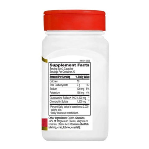 21st Century, 21st Century Glucosamine Chondroitin, 60 Caps