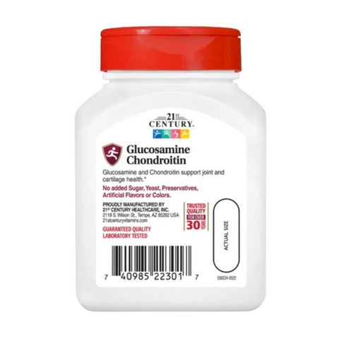 21st Century, 21st Century Glucosamine Chondroitin, 60 Caps