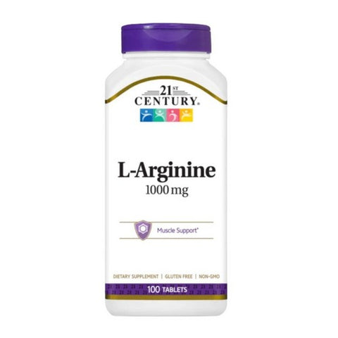 21st Century, 21st Century L-Arginine, 100 Tabs