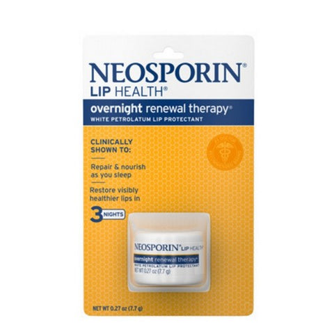 Neosporin, Lip Health Overnight Renewal Therapy, 0.27 Oz