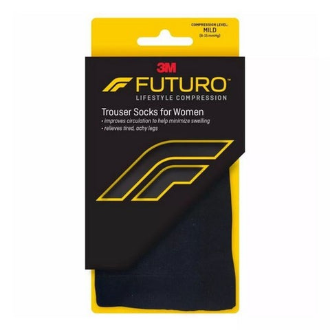 3M, Futuro Lifestyle Compression Trouser Socks for Women, 1 Each
