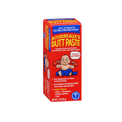 Boudreaux, Butt Paste Maximum Strength, 2 Oz