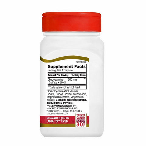21st Century, 21st Century Glucosamine Relief, 60 Capss