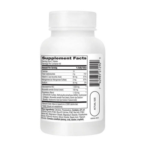 21st Century, 21st Century Glucosamine Chondroitin Complex Plus MSM Tablets Advanced Triple Strength, 80 Tabs