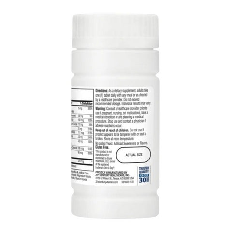 21st Century, 21st Century One Daily Men's 50+ Multivitamin Multimineral, 100 Tabs