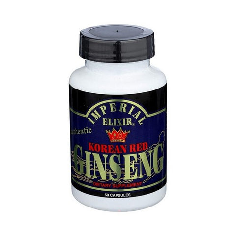 Imperial Elixir / Ginseng Company, Korean Red Ginseng, 50 Caps