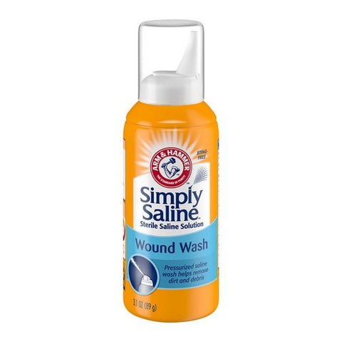 Arm & Hammer, Simply Saline Wound Wash, 3 Oz