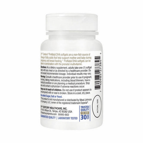 21st Century, 21st Century PreNatal DHA Softgels, 30 Caps