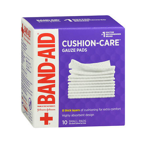 Band-Aid, Gauze Pads Small, 10 Each