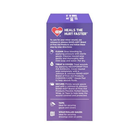 Band-Aid, Gauze Pads Small, 10 Each