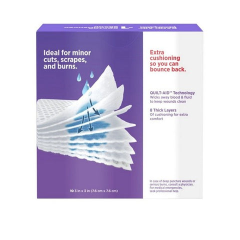 Band-Aid, Gauze Pads Small, 25 Each