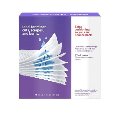 Band-Aid, Gauze Pads Medium, 25 Each